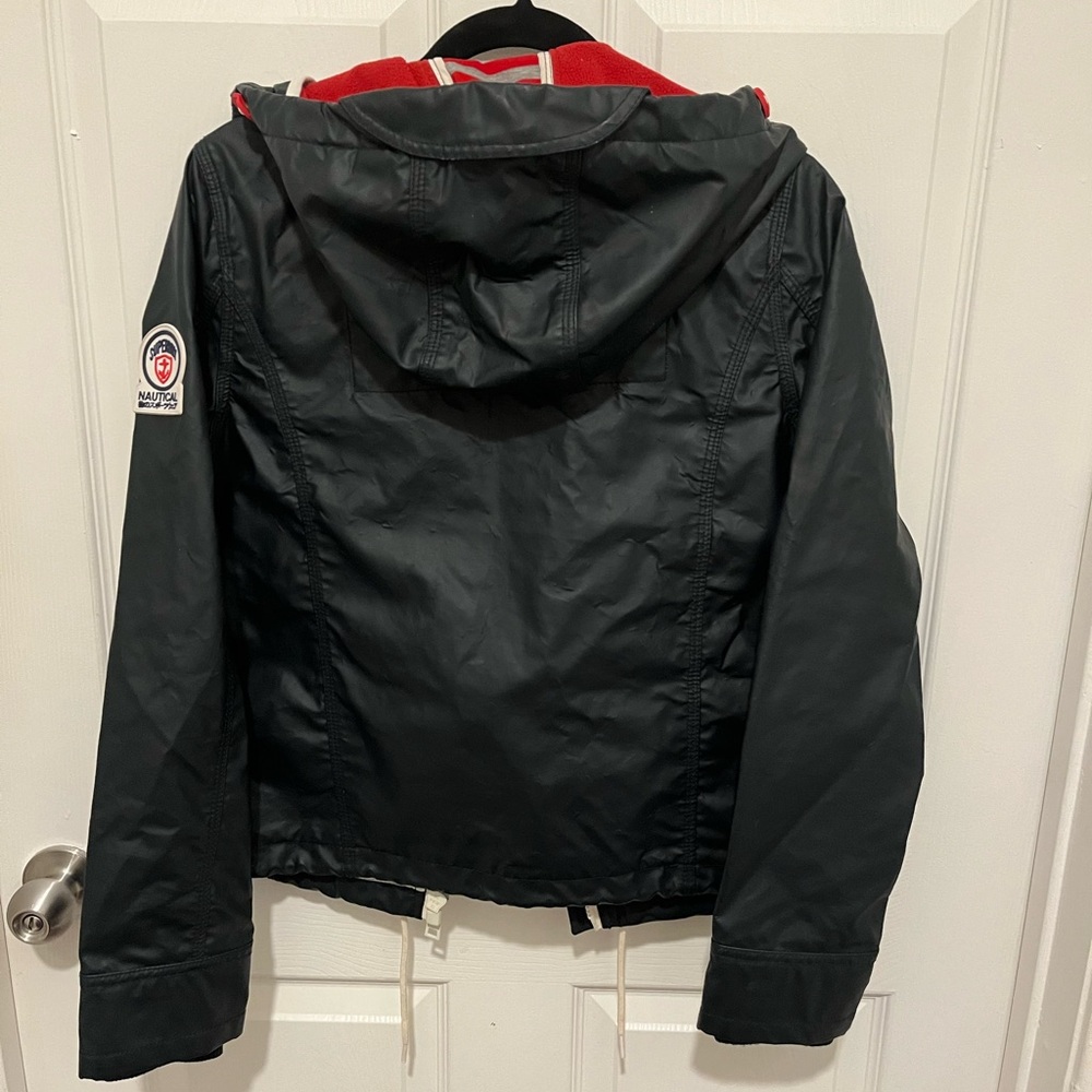 Superdry Nautical Ladies Hooded Jacket - Boat Duffle Jacket Fully Linedsize M - Picture 4 of 16